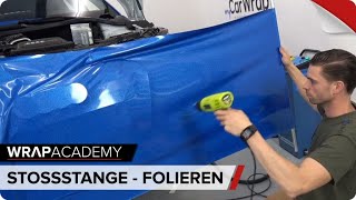 Frontstange folieren | Anleitung | Step by Step