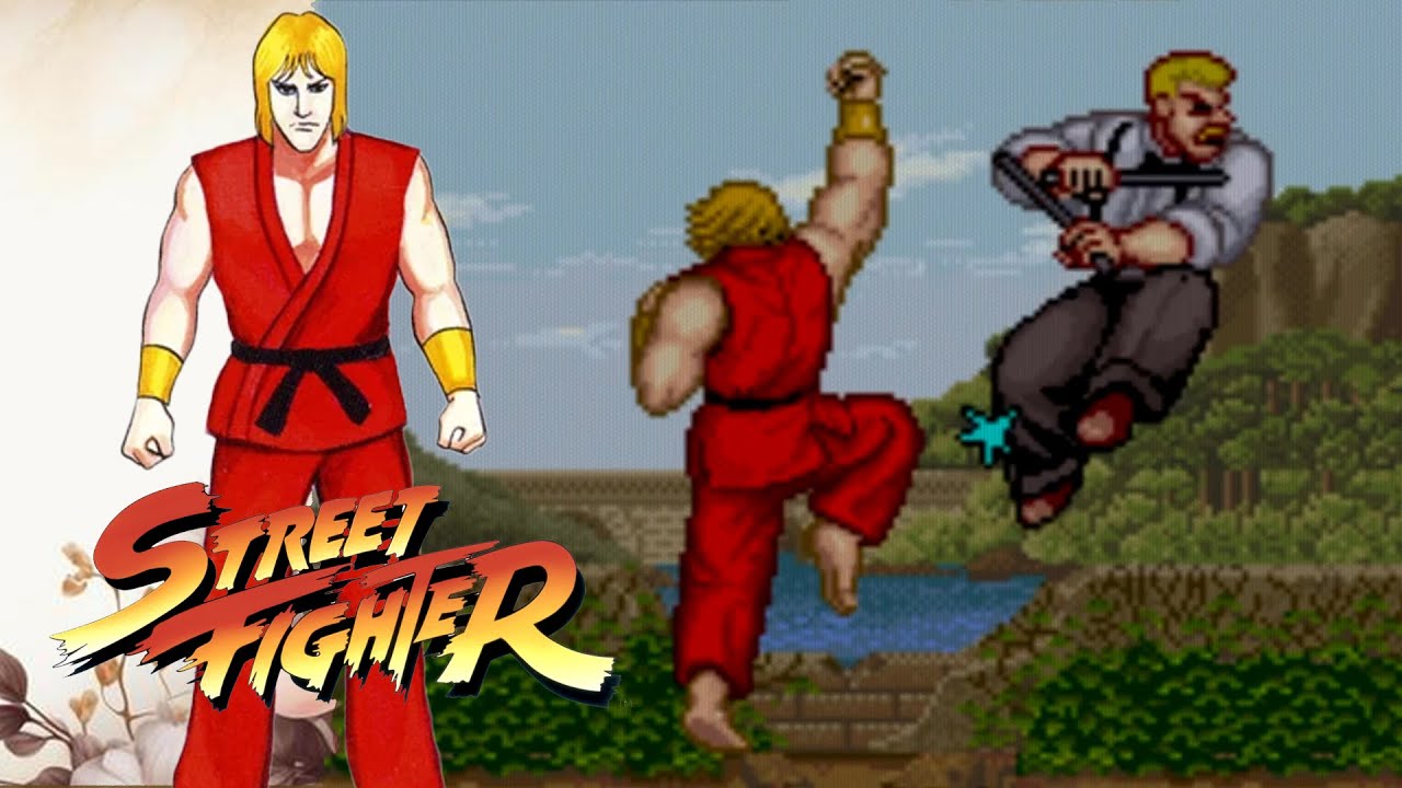 Street Fighter 1 – Ken Longplay No Commentary, Full Gameplay