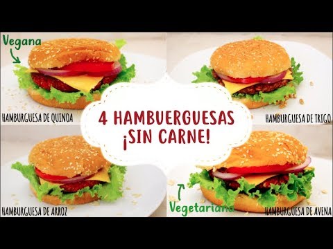 Video: ¿Ingredientes en una hamburguesa sin carne?