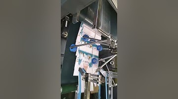 Automatic folder gluer working on E flute corrugated boxes