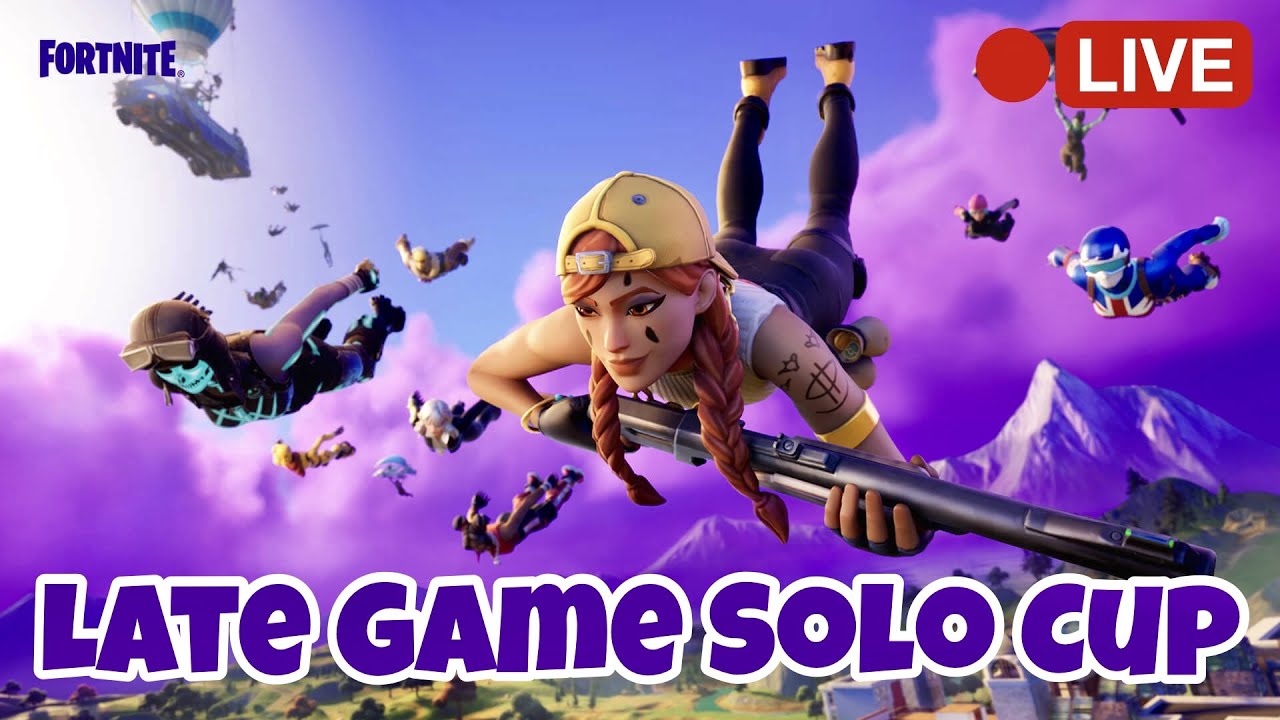 10 1 21 Late Game ソロカップ フォートナイト Fortnite ライブ配信 Youtube