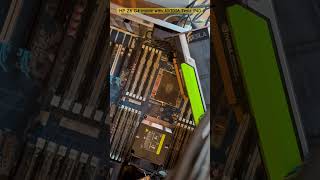HP Z8 G4 inside with NVIDIA Tesla P40
