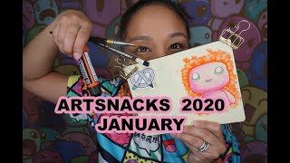 Artsnacks Unboxing January 2020