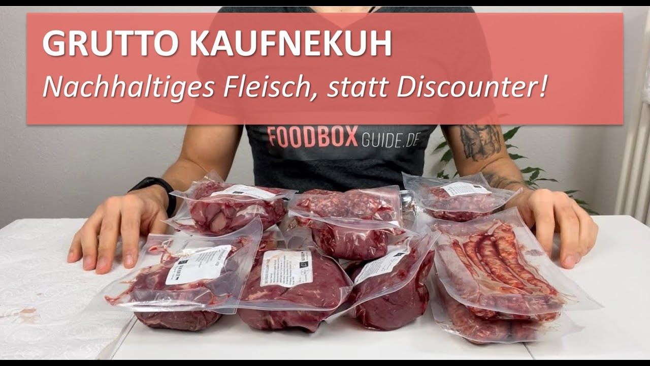 Update Grutto KaufNeKuh Fleischbox | Unboxing, Test \u0026 Erfahrungsbericht | FoodboxGuide.de
