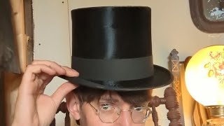 Unboxing Video: Antique Silk Top Hat: Will It Fit