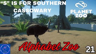 Planet Zoo | Sandbox Zoo | Alphabet Zoo | Episode 21 | "S" Is For Southern Cassowary