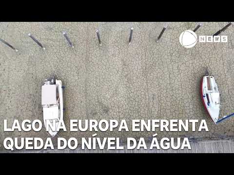European lake faces sharp drop in water levels