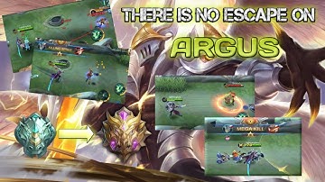 Road to Mythic using Argus | Part 4 | Legend 4 | MLBB