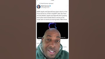 🔥🚀 🚀  Apple and OpenAI Have A Deal‼️ #appleai #openAI #ainewstoday #shorts