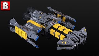 Giant LEGO StarCraft Battlecruiser! Custom UCS MOC