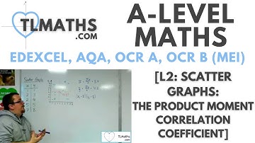 A-Level Maths: L2-04 [Scatter Graphs: The Product Moment Correlation Coefficient]