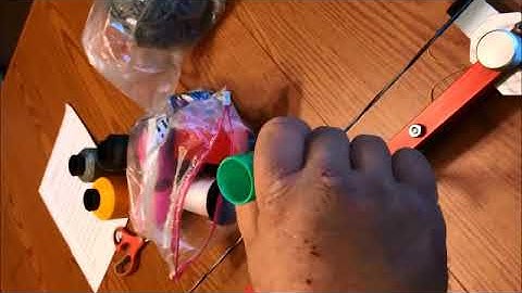 Archery string. How I make a endless loop string.3 of 3