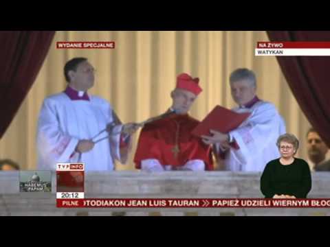 Jean-Louis Tauran "Habemus papam" 2013 - Jorge Bergoglio