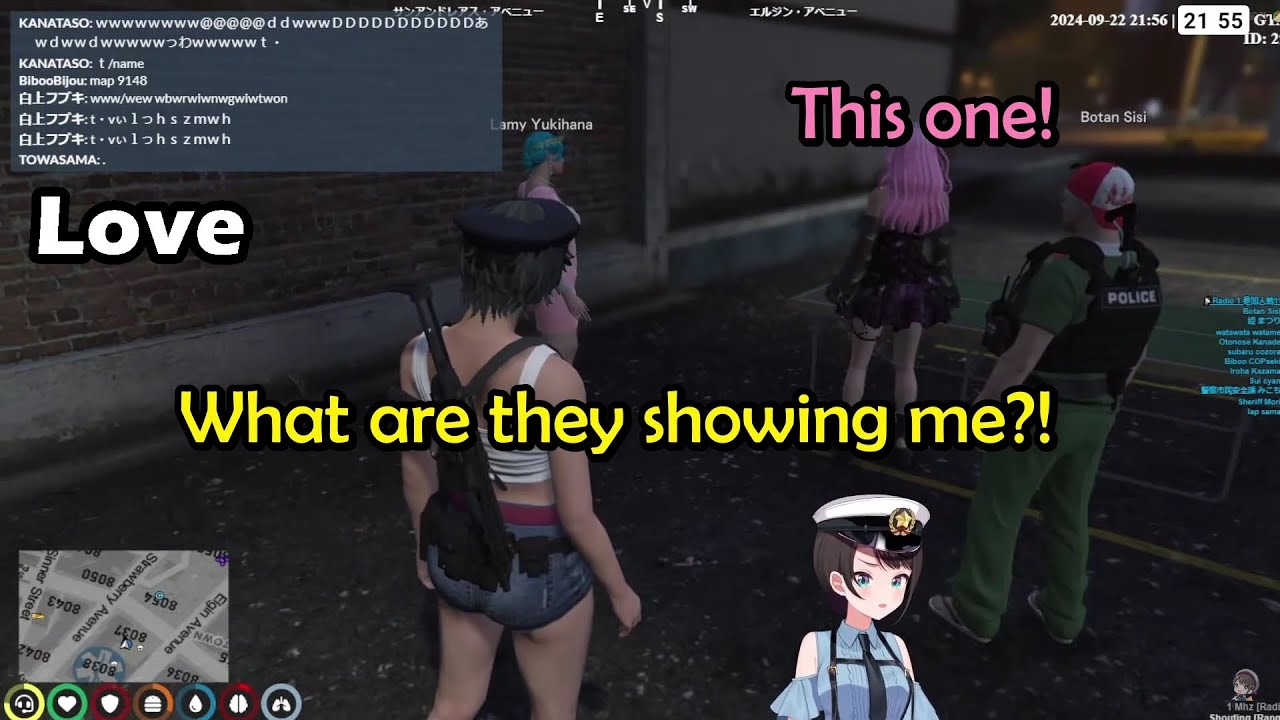 Subaru Watching Botan and Koyori Fighting for Lamy's heart【Hololive GTA English Sub】