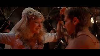 Indiana Jones and the Temple of Doom 1984 Willie sacrifice ceremony scene 4K