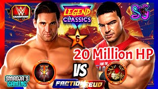 Facing Gable at 6 Stars with over 😱 20 million HP + Escape Artist skill plate / WWE Champions screenshot 1