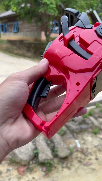 Mainan yang lagi viral mesin pemotong kayu yang aman banget untuk si bocil #mainanviral #chainsaw