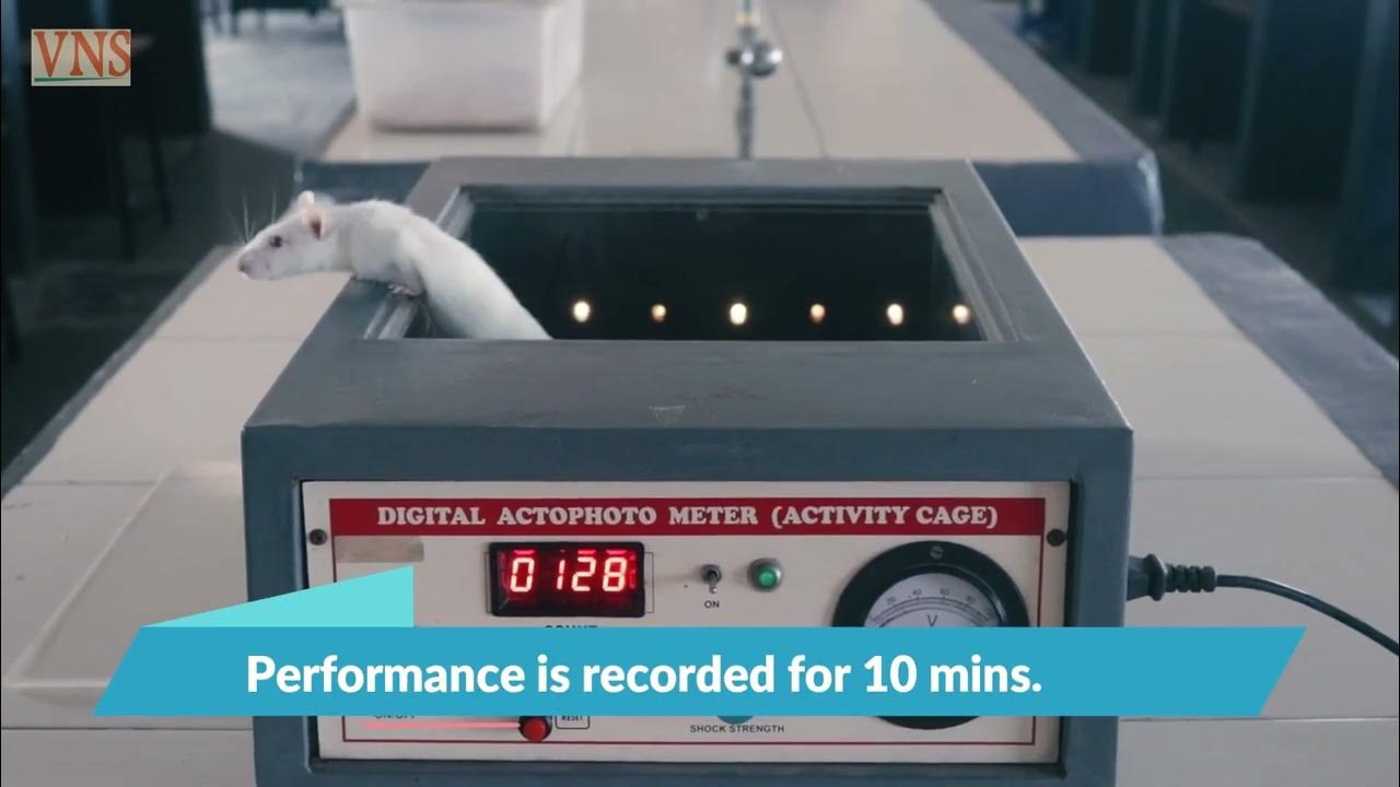 PHARMACOLOGY EXPERIMENT SERIES PART 2 ACTOPHOTOMETER AND DIAZEPAM