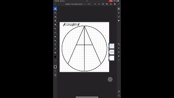 How I turned my name into a logo #logodesign #logo #nameart #namelogo #design #adobe #procreate