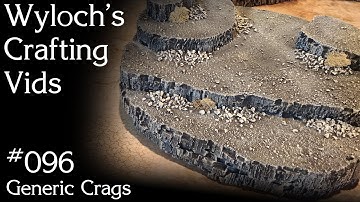 How to Make Generic Crags / Hills Terrain for Warhammer 40k