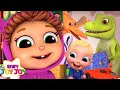 Pop Goes the Weasel Dinosaurs and MORE! | Nursery Rhymes and Kids Songs | Baby Joy Joy!