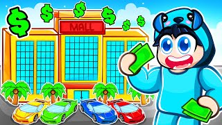 Spending $100,000 For The BEST MALL In Roblox With Crazy Fan Girl!