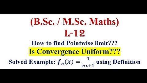 Solved Question on Uniform convergence of sequence of functions without using Mn Method