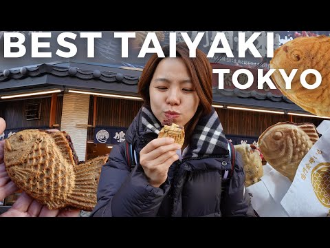 Eating ALL the FAMOUS TAIYAKIS in Tokyo! Finding the BEST TAIYAKI!! (EN/中文 SUB)