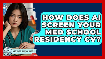 How Does AI Screen Your Med School Residency CV? - Med School Survival Guide