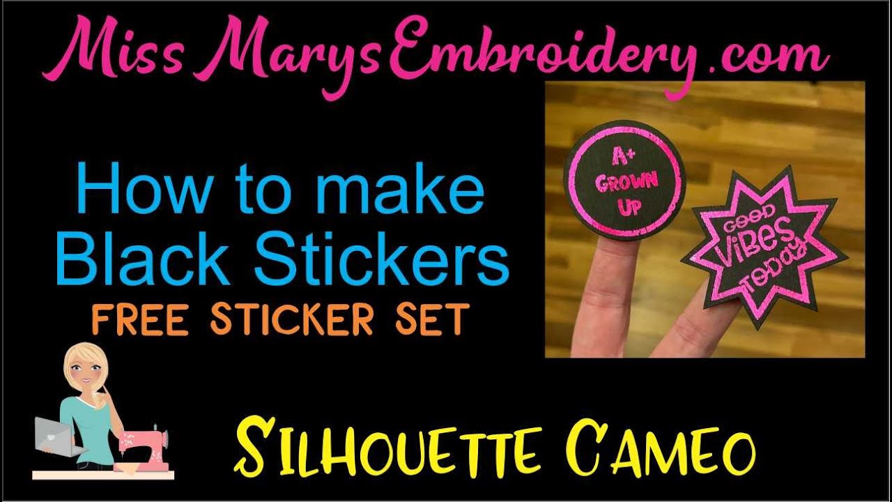 How to create custom stickers with foil on your Cricut - foiling
