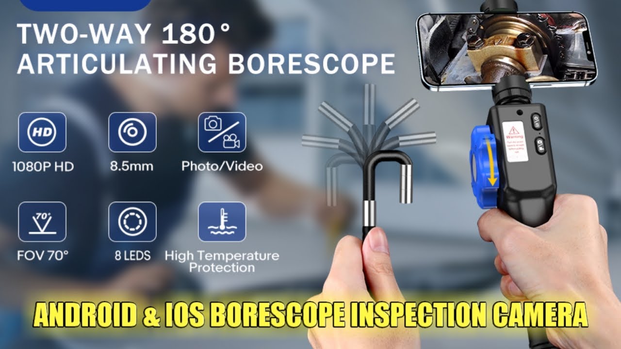 Car Auto Repair Pro Tips How to Use a Borescope Inspection Camera
