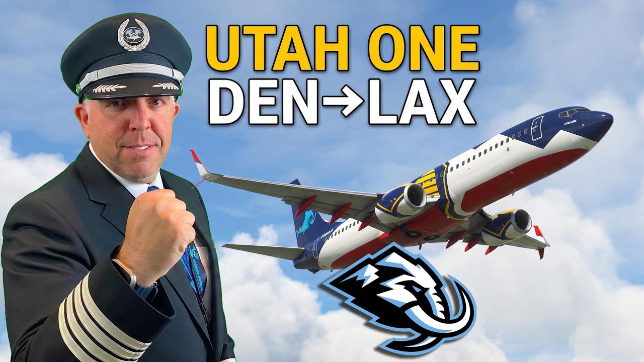 PMDG 737-800 | Denver to Los Angeles Utah Mammoth Charter