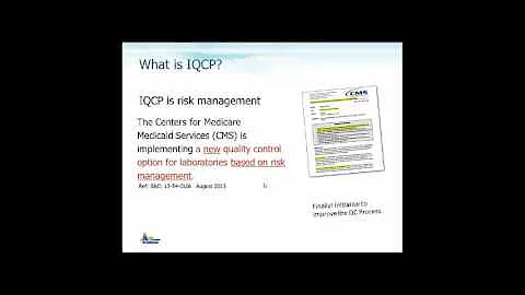 What is IQCP?