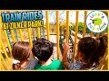 TRAIN RIDES and PLAYGROUNDS! Izzy's Toy Time Visits Zilker Park!