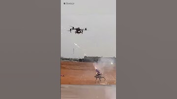 Drone vs robot dog