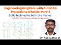 3. Engineering Graphics with AutoCAD Projections of Solid Part 2