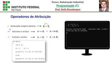 Programação em C - Aula 4 - Operadores de incremento/decremento e atribuição