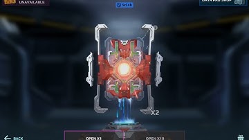 2 red data pads opening (WAR ROBOTS)