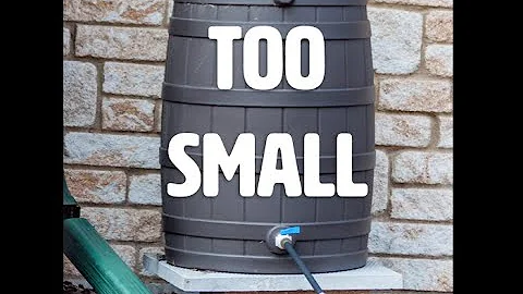 Unlocking the Limitations of Rain Barrels: A Better Water Storage Solution