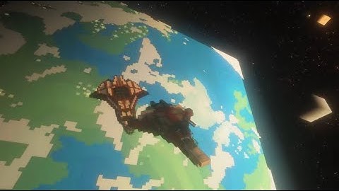 Minecraft Valkyrien Skies Fighter Carrier (proof of concept)