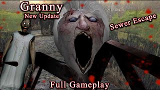 Granny | Granny New Update | Full Gameplay | Sewer Escape - New Spider Granny | Android Horror Game screenshot 1