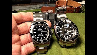 Seiko Marinemaster 300 SBDX017 vs Rolex Submariner comparisons, wear on small wrists by SPQR-Z 56,609 views 6 years ago 14 minutes, 38 seconds