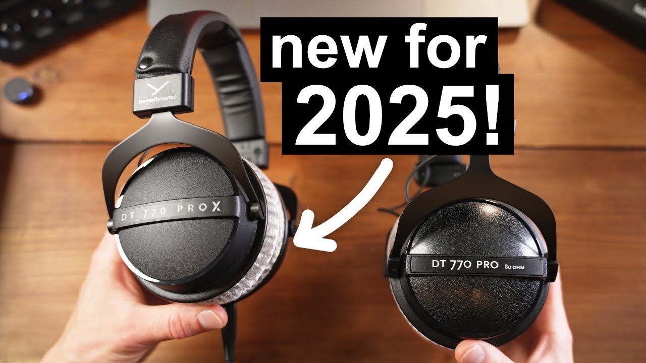 New Beyerdynamic DT 770 PRO X vs DT 770 PRO Headphones - YouTube