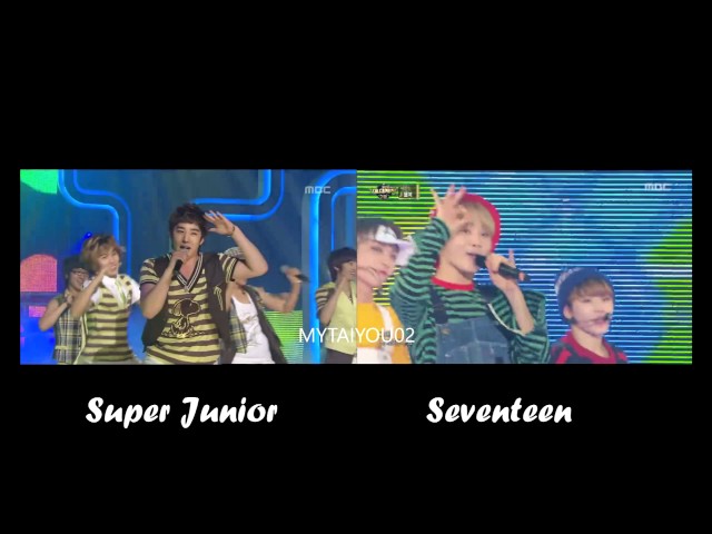Super Junior VS Seventeen - Happiness class=