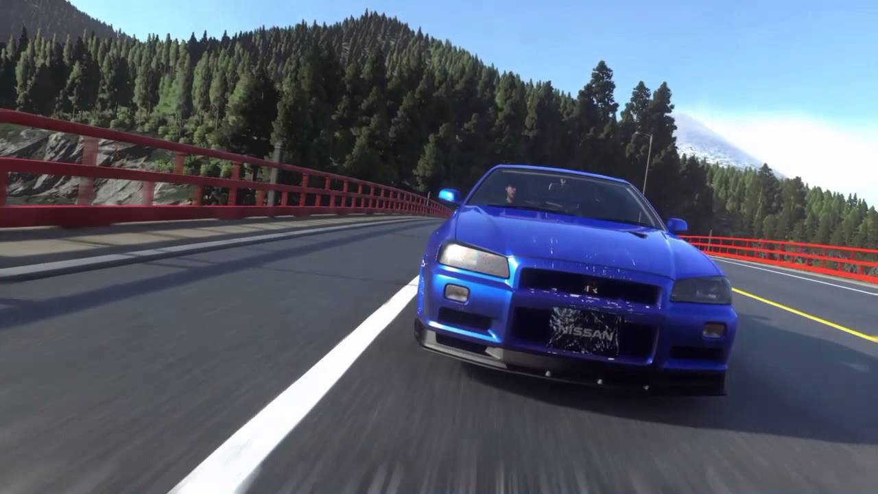 Driveclub Nissan Skyline Gt R R34 V Spec Ii 青が似合う車だ Youtube