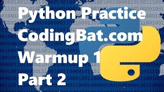 Python 3 Practice Codingbat Warmup 1 Part 2