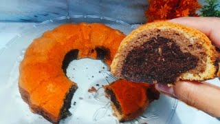 4 Ingredients Chocolate Ombre Cake||Three Layers Chocolate Cake||Low Cost Recipe by Fayza's kitchen