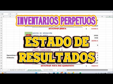 ESTADO DE RESULTADOS // INVENTARIOS PERPETUOS Guía completa sobre el estado de resultados método perpetuo: todo lo que necesitas saber