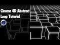Cinema 4D Abstract Loop Tutorial (Looping in C4D)
