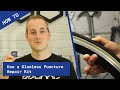 Kit Riparazione Forature Bici - Toppe Autoadesive E Leve In Acciaio